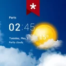 Transparent clock weather Pro 8.00.1 APK [Premium]