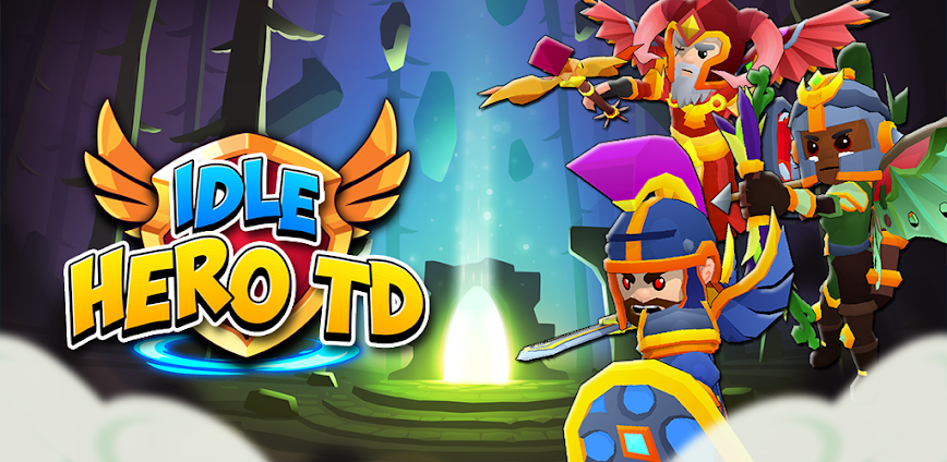 Idle Hero TD v11.4 MOD APK [Damage Multiplier, Attack Speed, Gold]