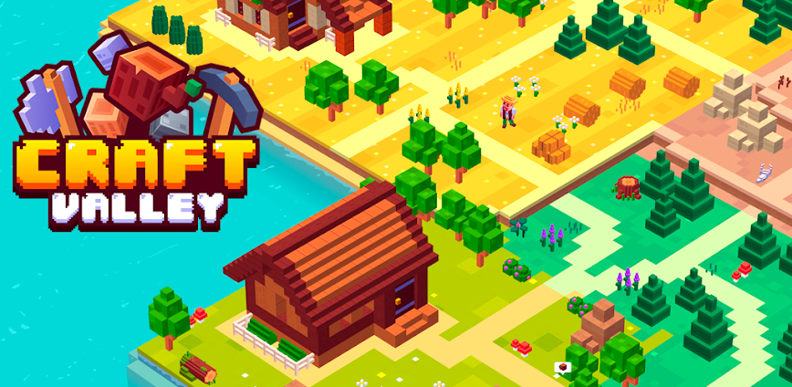 Craft Valley MOD APK 1.3.1 [Free Rewards]