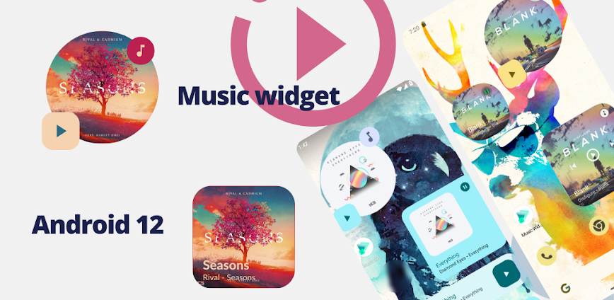 Music Widget v2.93 MOD APK [Premium Unlocked]