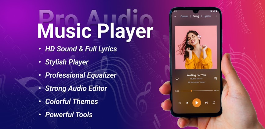 Music Player MP3 Player MOD APK 12.3 [Unlocked Pro]