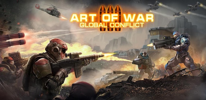 Art of War 3:RTS strategy game Mod APK 5.2.25 (Remove ads)(Mod speed)